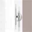 Beaumont Lane Mid-Century 2-Light Mid-Century Metal Sconce in Polished Chrome