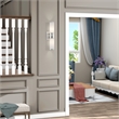 Beaumont Lane Transitional 2-Light Metal Wall Sconce in Polished Nickel