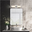 Beaumont Lane Transitional 2-Light Metal Wall Sconce in Polished Nickel