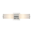 Beaumont Lane Transitional 2-Light Metal Wall Sconce in Polished Nickel