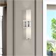 Beaumont Lane Transitional 2-Light Metal Wall Sconce in Polished Nickel