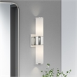 Beaumont Lane Transitional 2-Light Metal Wall Sconce in Polished Nickel