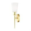 Beaumont Lane Contemporary ADA Wall Sconce in Polished Brass
