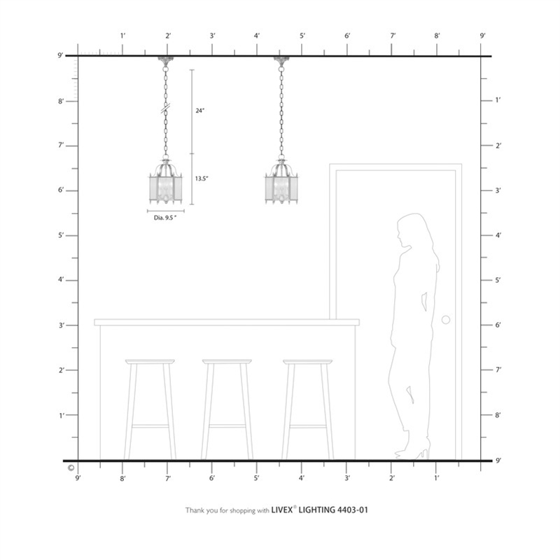 Beaumont Lane Contemporary 3 Light Antique Brass Chain Hang/Ceiling Mount