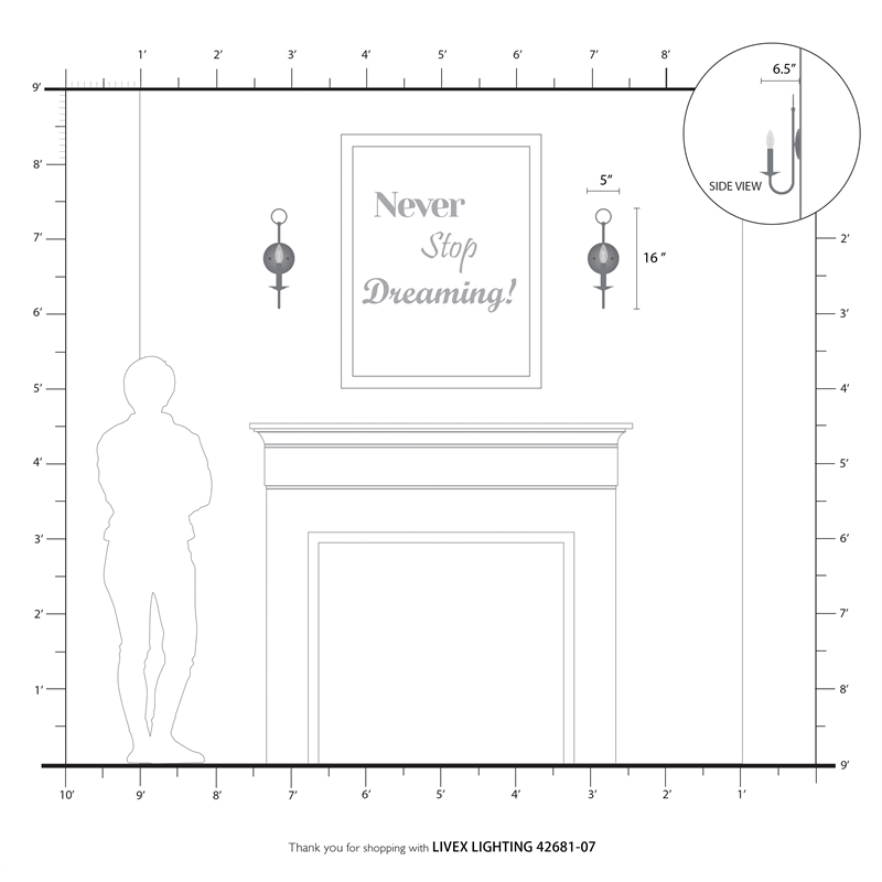 Beaumont Lane Contemporary 1-Light Metal Wall Sconce in Bronze