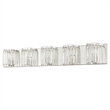 Beaumont Lane Contemporary Bath Light in Brushed Brushed Nickel