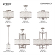 Beaumont Lane Contemporary Steel Chandelier in Brushed Nickel