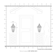 Beaumont Lane Contemporary Outdoor Post Lantern in Brushed Nickel