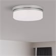 Beaumont Lane Contemporary 2 Light Polished Chrome Ceiling Mount or Wall Mount
