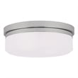 Beaumont Lane Contemporary 2 Light Polished Chrome Ceiling Mount or Wall Mount