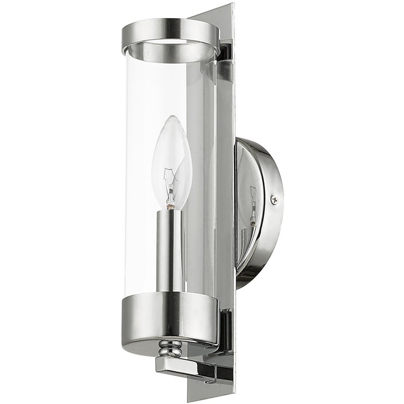 Beaumont Lane Contemporary 1 ADA Wall Sconce in Polished Chrome