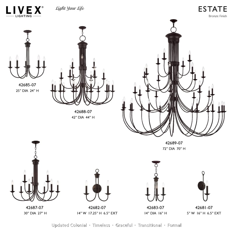Beaumont Lane Contemporary 2-Light Metal Wall Sconce in Bronze