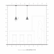 Beaumont Lane Contemporary 1-Light Metal Single Pendant in Black