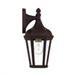 Beaumont Lane Contemporary Aluminum Outdoor Wall Lantern in Bronze