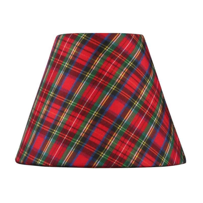 Beaumont Lane Contemporary Polyester Lamp Shade in Red Finish