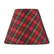 Beaumont Lane Contemporary Polyester Lamp Shade in Red Finish