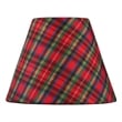 Beaumont Lane Contemporary Polyester Lamp Shade in Red Finish