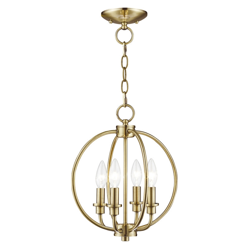 Beaumont Lane Contemporary Convertible Chain Hang/Ceiling Mount