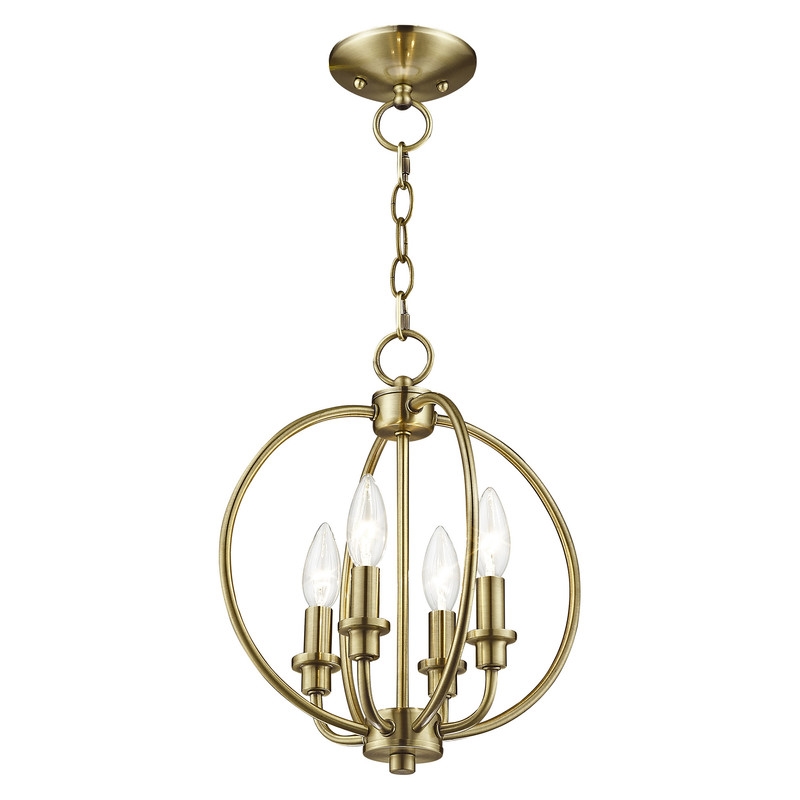 Beaumont Lane Contemporary Convertible Chain Hang/Ceiling Mount