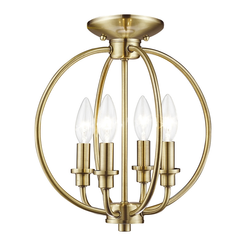 Beaumont Lane Contemporary Convertible Chain Hang/Ceiling Mount