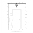 Beaumont Lane Contemporary Convertible Chain Hang/Ceiling Mount
