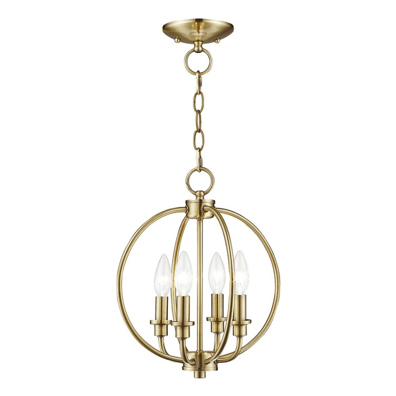 Beaumont Lane Contemporary Convertible Chain Hang/Ceiling Mount