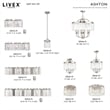 Beaumont Lane Contemporary Bath Light in Brushed Brushed Nickel