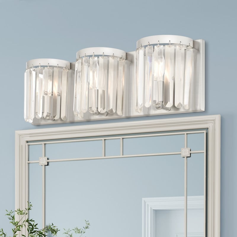 Beaumont Lane Contemporary Bath Light in Brushed Brushed Nickel