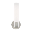 Beaumont Lane Contemporary 8W LED Metal ADA Wall Sconce in Brushed Nickel