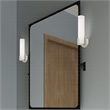 Beaumont Lane Contemporary 8W LED Metal ADA Wall Sconce in Brushed Nickel