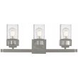 Beaumont Lane Contemporary 3 Light Bath Vanity Light in Polished Chrome
