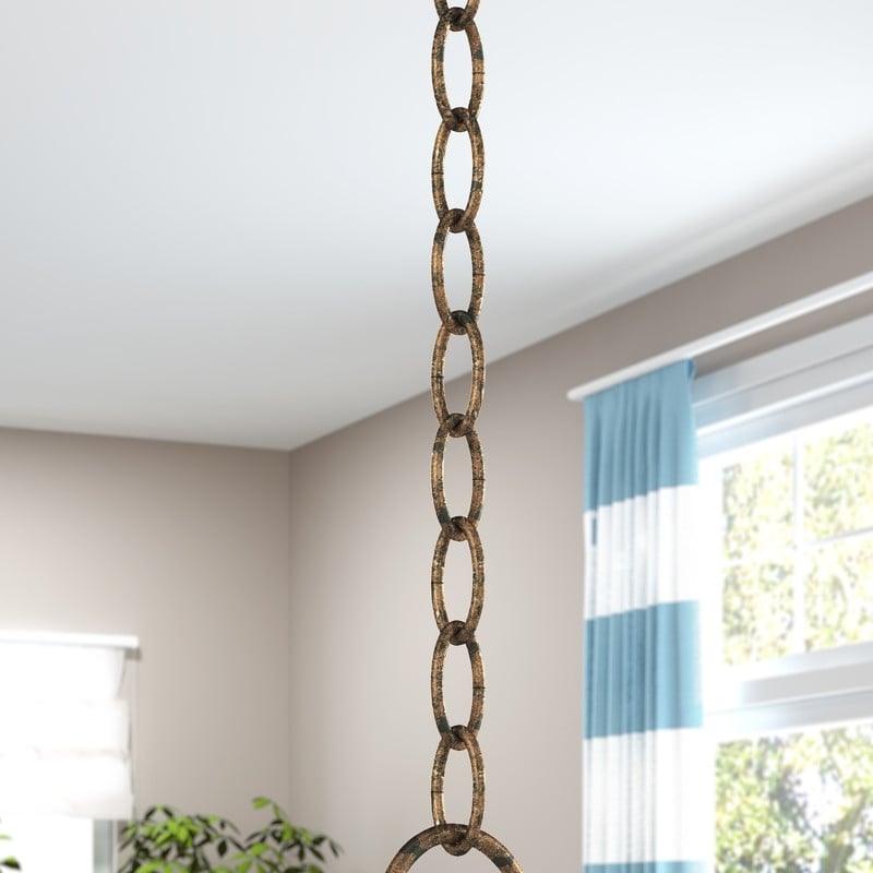 Beaumont Lane Contemporary Venetian Golden Bronze 3' Standard Decorative Chain