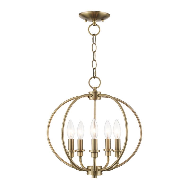 Beaumont Lane Contemporary Convertible Chain Hang/Ceiling Mount