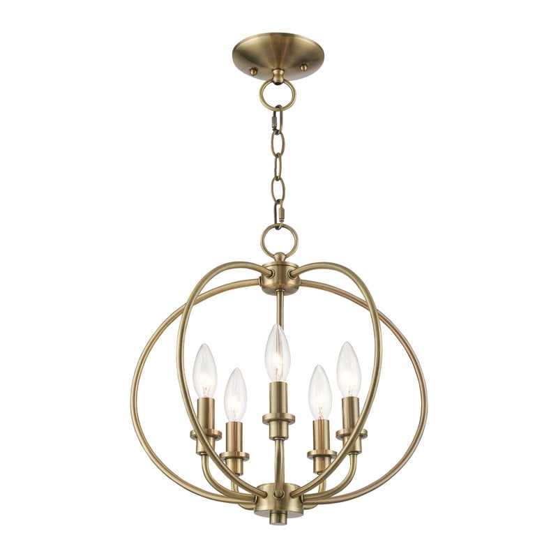 Beaumont Lane Contemporary Convertible Chain Hang/Ceiling Mount