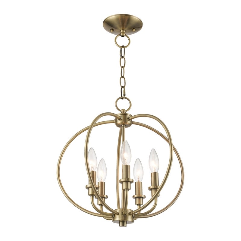 Beaumont Lane Contemporary Convertible Chain Hang/Ceiling Mount