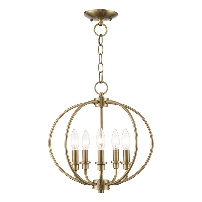 Beaumont Lane Contemporary Convertible Chain Hang/Ceiling Mount