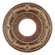 Beaumont Lane Contemporary Bronze Ceiling Medallion with Gilded Accents Finish
