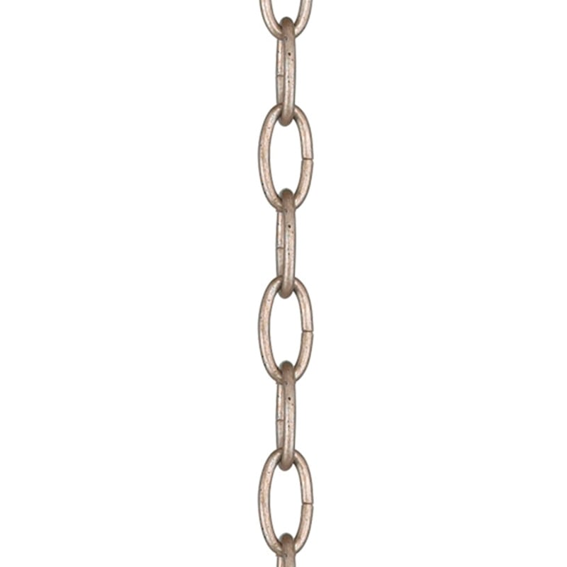 Beaumont Lane Contemporary Antique Silver Leaf 3' Standard Decorative Chain