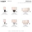 Beaumont Lane 2-Light Metal & Fabric ADA Wall Sconce in English Bronze/Oatmeal