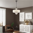 Beaumont Lane Contemporary 4 Light Pendant Light in English Bronze
