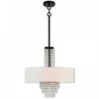 Beaumont Lane Contemporary 4 Light Pendant Light in English Bronze