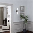 Beaumont Lane 2-Light Twist Lock Metal Vanity Lighting in Black Chrome
