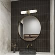 Beaumont Lane 2-Light Metal/Glass Vanity ADA Sconce in Antique Brass