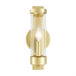 Beaumont Lane Contemporary 1 ADA Wall Sconce in Polished Brass