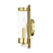Beaumont Lane Contemporary 1 ADA Wall Sconce in Polished Brass