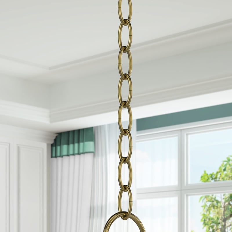Beaumont Lane Contemporary Antique Brass 3' Standard Decorative Chain