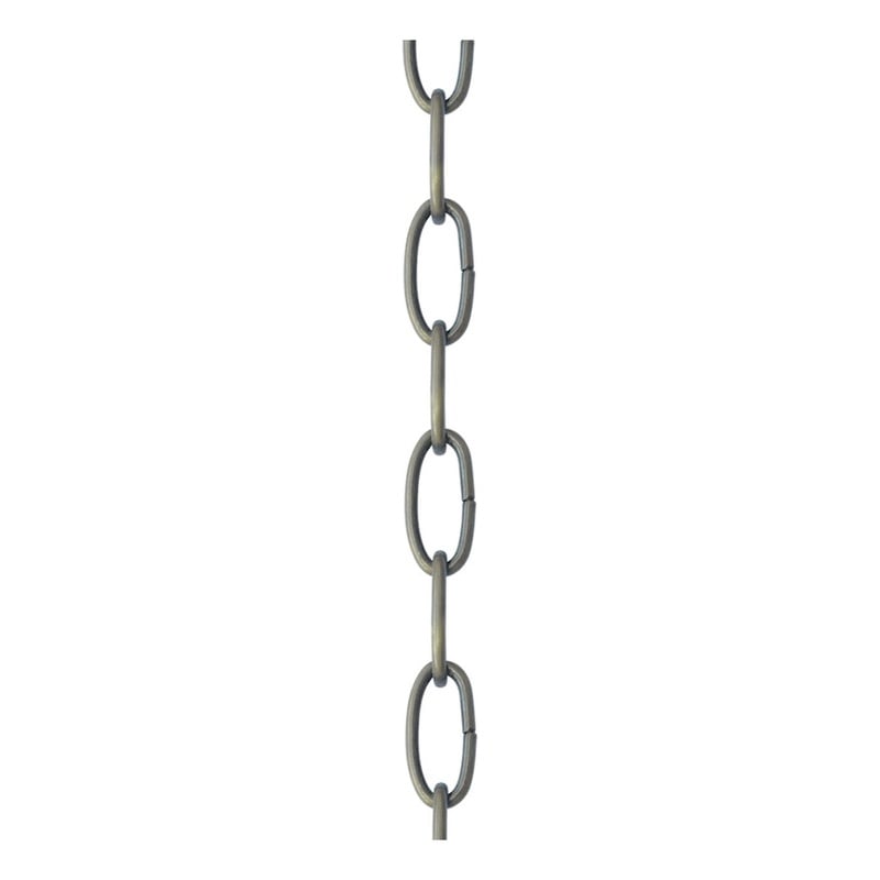 Beaumont Lane Contemporary Vintage Pewter 3' Standard Decorative Chain
