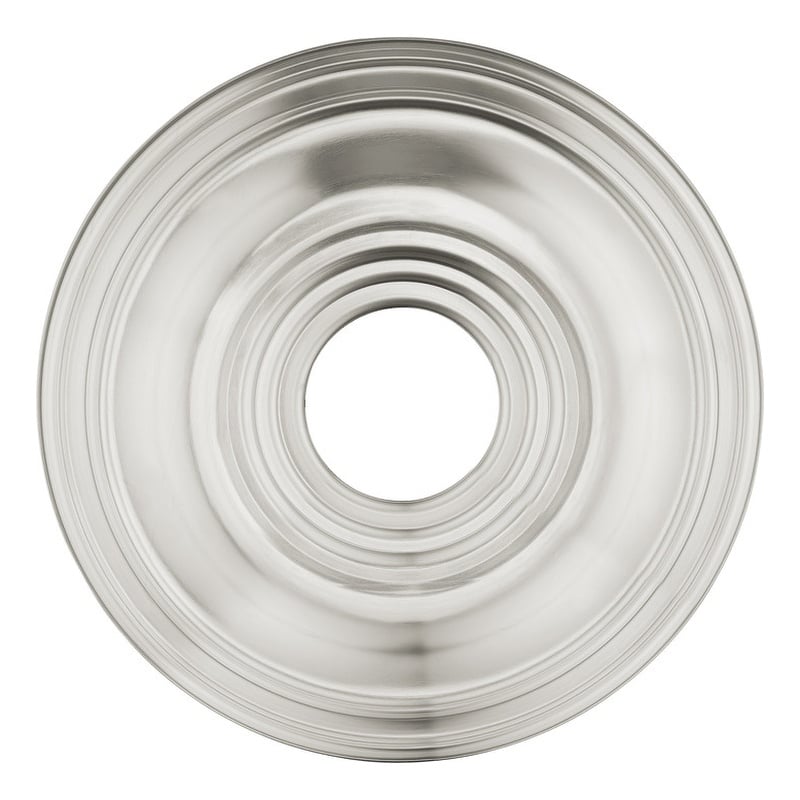 Beaumont Lane Contemporary Steel Brushed Nickel Ceiling Medallion