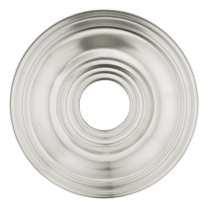 Beaumont Lane Contemporary Steel Brushed Nickel Ceiling Medallion