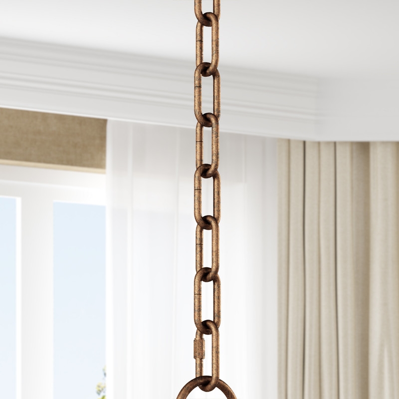 Beaumont Lane Contemporary Venetian Bronze 12' X Heavy Duty Decorative Chain